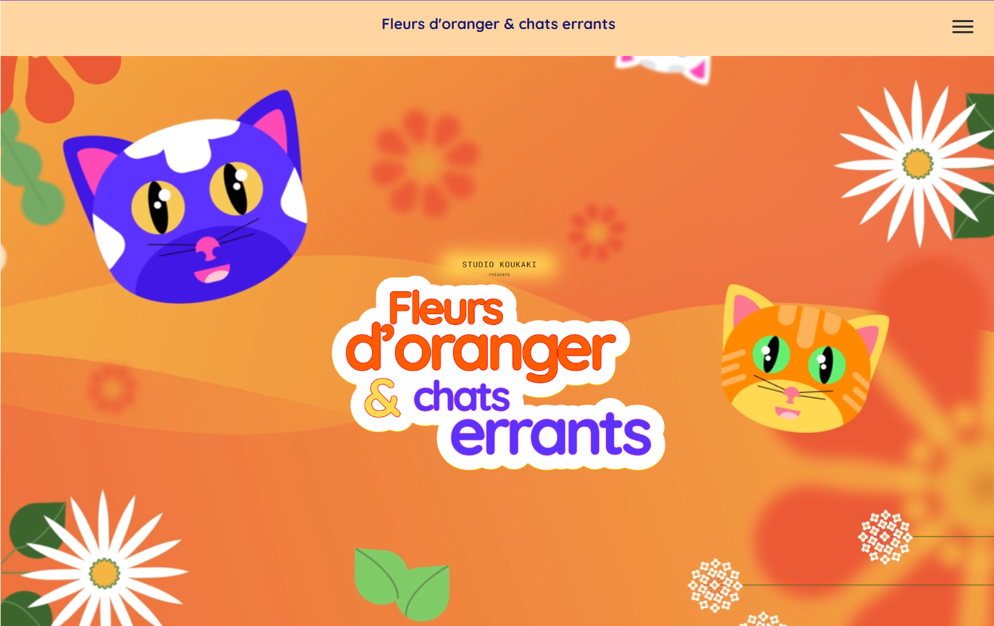 Page d'accueil de Koukaki